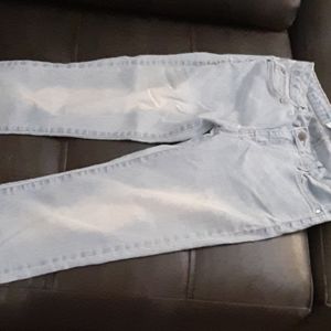 Capris Jean's light blue